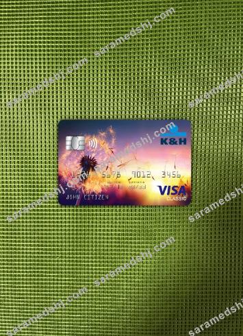 Hungary K&H visa classic card photolook front